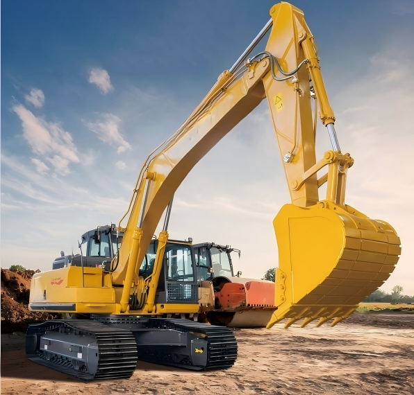 Crawler Excavator (Rock Bucket, 37.8-ton)